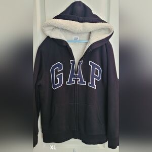 GAP Kids Black Sherpa Jacket